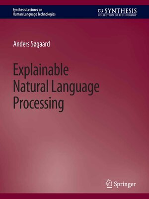 cover image of Explainable Natural Language Processing